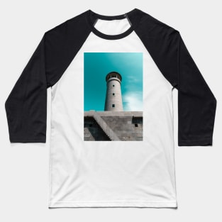 The lighthouse against blue sky Baseball T-Shirt